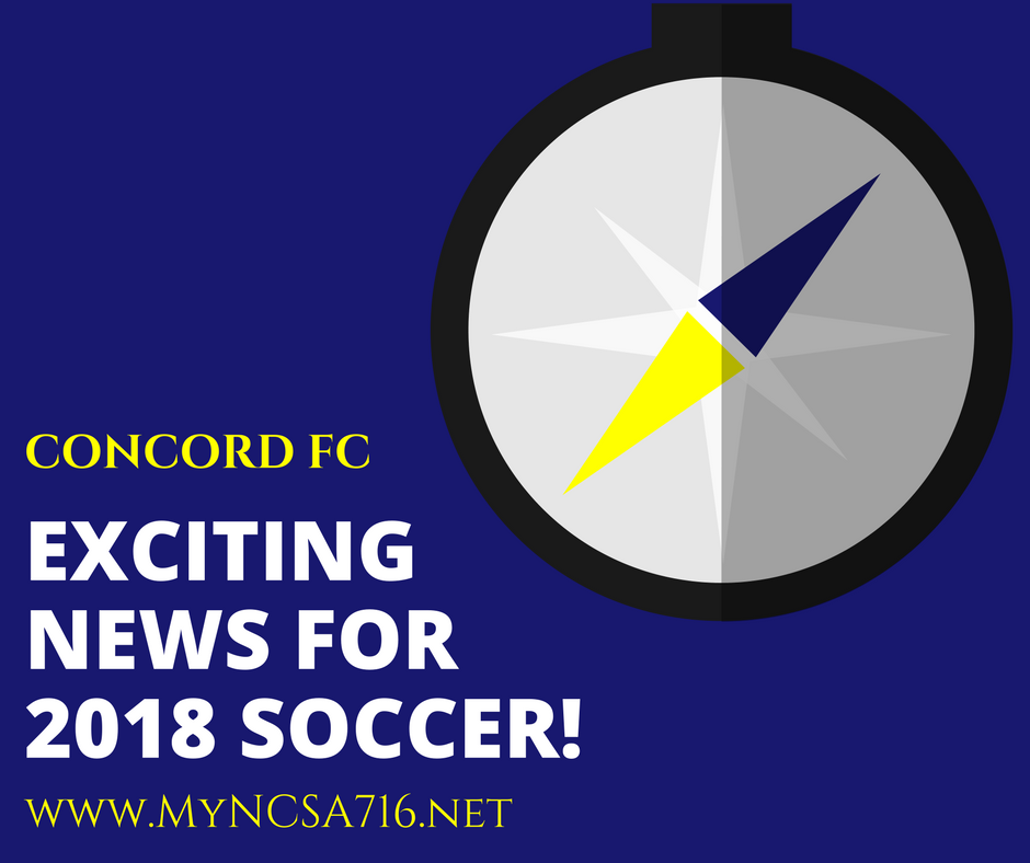 IMPORTANT NCSA/CONCORD FC ANNOUNCEMENTS